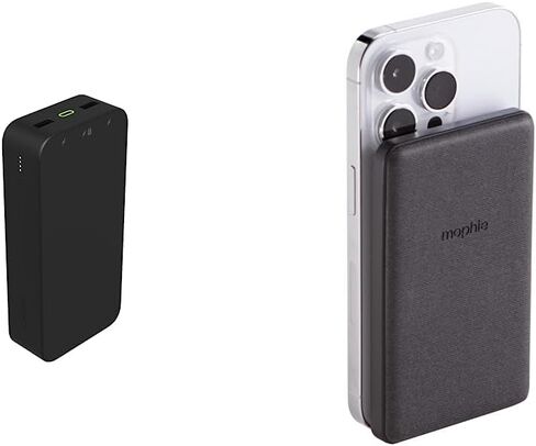 mophie Powerstation XL Power Bank 2023-20,000 mAh Large Internal Battery, (2) USB-A Ports and (1) 20W USB-C PD Fast Charging Input/Output Port, Travel-Friendly in Kuwait