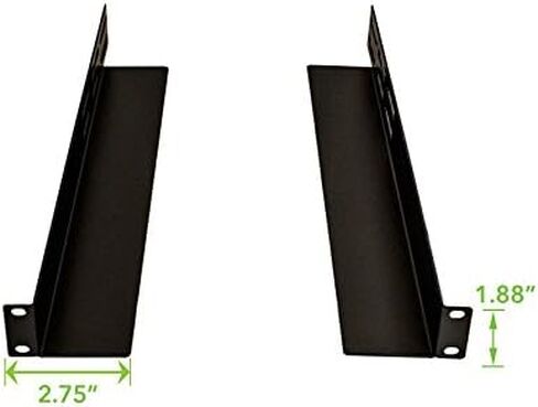 نايفي بوينت حامل رف من 1 يو بـ4 أعمدة للتركيب على الرف / خادم البرج - عمق 33.5 انش in Kuwait