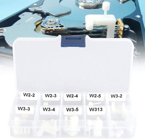 ASHATA 1 Set Hard Drive Repair Head Replacement Tool Kit White Hard Drive Combs Hard Disk Magnetic Head Data Recovery HDD Repairing Tool in Saudi Arabia