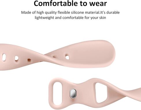 6 Pack Slim Thin Bands Compatible with Apple Watch 38mm 40mm 41mm 42mm 44mm 45mm 46mm 49mm Women Men, Replacement Soft Silicone Sport Strap for iWatch Series 11/10/9/8/7/6/5/4/3/2/1 Ultra SE in Saudi Arabia
