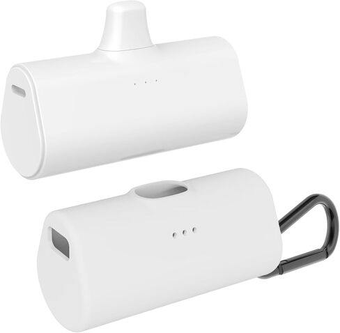 غطاء حماية من السيليكون من VOTSMOKK - قطعتان من غطاء السيليكون الواقي لشاحن iWALK LinkPod الصغير المحمول بقدرة 4500 مللي أمبير في الساعة - حافظة من السيليكون فقط (أسود) in Kuwait