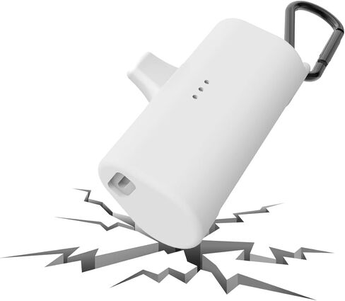 غطاء حماية من السيليكون من VOTSMOKK - قطعتان من غطاء السيليكون الواقي لشاحن iWALK LinkPod الصغير المحمول بقدرة 4500 مللي أمبير في الساعة - حافظة من السيليكون فقط (أسود) in Kuwait