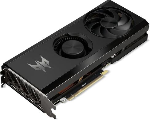 ACER | Predator BiFrost Intel Arc A750 Overclocking Graphics Card | 8GB GDDR6 256-bit 16 Gbps | Dual Fan Hybrid Cooling and Vapor Chamber | TPD 250W | 1 x HDMI 2.0 & 3 x DisplayPort 2.0 in Saudi Arabia