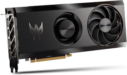 ACER | Predator BiFrost Intel Arc A750 Overclocking Graphics Card | 8GB GDDR6 256-bit 16 Gbps | Dual Fan Hybrid Cooling and Vapor Chamber | TPD 250W | 1 x HDMI 2.0 & 3 x DisplayPort 2.0 in Saudi Arabia