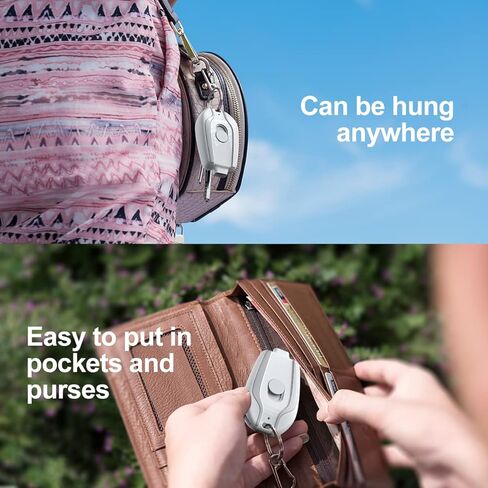 EMNT Keychain Portable Charger for iPhone, 2000mAh Mini Power Emergency Pod, Ultra-Compact External Fast Charging Power Bank Battery Pack, Key Ring Cell Phone Charger,Small Charger for AirPods,Black in Kuwait