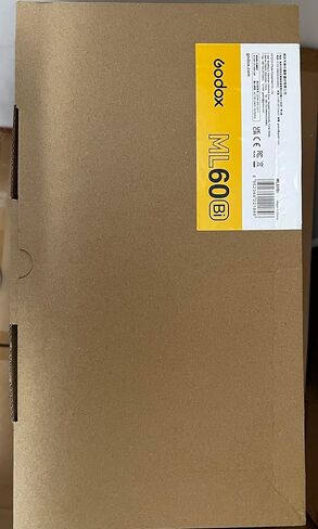Godox ML60Bi ML60 Bi 60W Bi-Color LED Light Silent Mode Portable Brightness Adjustment Support Li-ion Outdoor LED Light with 2X NP970 Lithium Battery in Saudi Arabia
