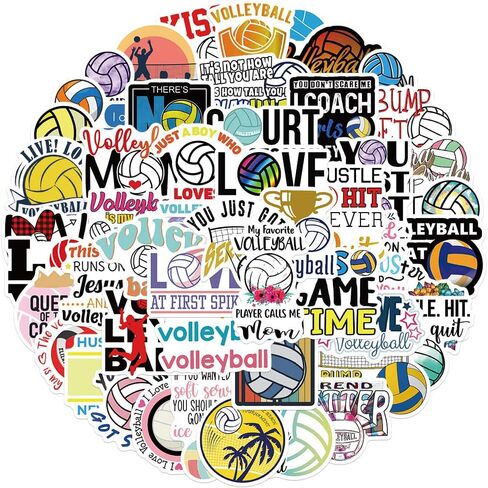 Cool Football Stickers for Boys Teens 50PCS Cute Football Waterproof Decals in Kuwait