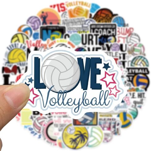 Cool Football Stickers for Boys Teens 50PCS Cute Football Waterproof Decals in Kuwait