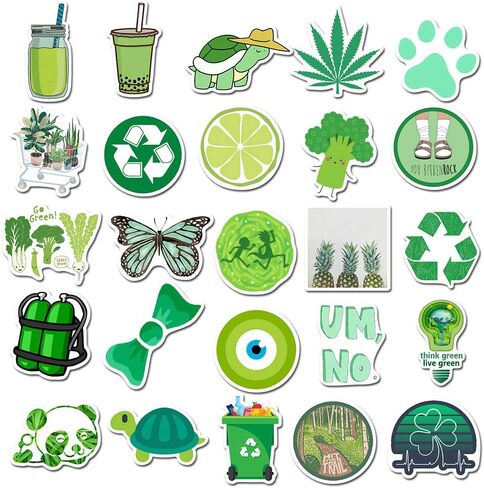 Girl's Pink Aesthetic Stickers - Waterproof Cute Stickers 50 PCS for Water Bottle, Laptop, Phone - Teens & Kids in Kuwait