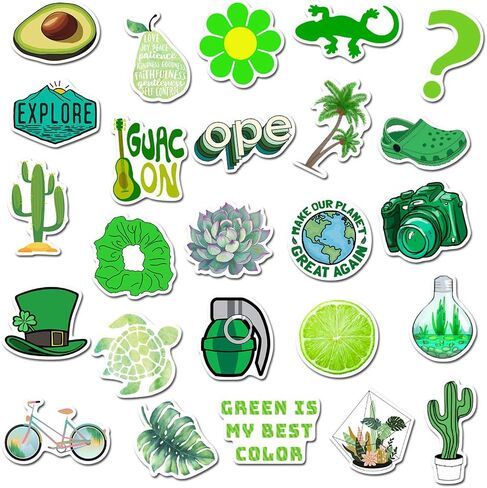 Girl's Pink Aesthetic Stickers - Waterproof Cute Stickers 50 PCS for Water Bottle, Laptop, Phone - Teens & Kids in Kuwait