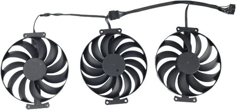 inRobert 95MM CF1010U12S 12V 0.45A 7Pin Video Card Fan for ASUS ROG Strix RTX 3090 3080 3070 3060 Ti GPU Graphics Card Fan (Fan-A) in Kuwait