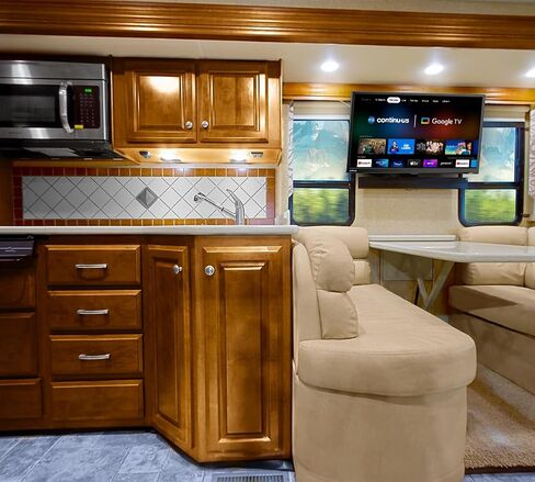 تلفزيون RV ذكي مقاس 40 بوصة بجهد 12 فولت من Continu.us | تلفزيون 1080 بيكسل أندرويد جوجل 12 فولت مع مساعد جوجل وكروم كاست وتطبيقات البث المجانية | تلفزيون ذكي للمركبات الترفيهية والمعسكرات والقوارب والمزيد | CT-40TS10 in Kuwait