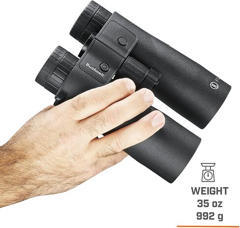 Bushnell Fusion X 10x42mm Rangefinder Binoculars, Hunting Binoculars with Built-in Rangefinder, Angle Range and Bullet Drop Compensation Modes in Saudi Arabia