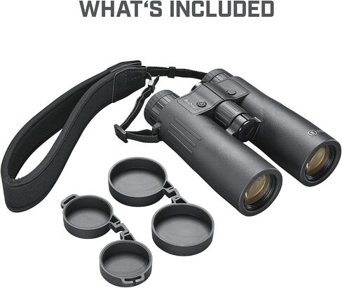 Bushnell Fusion X 10x42mm Rangefinder Binoculars, Hunting Binoculars with Built-in Rangefinder, Angle Range and Bullet Drop Compensation Modes in Saudi Arabia