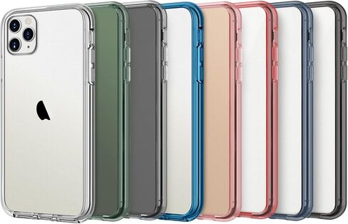 JETech Case for iPhone 11 Pro Max 6.5-Inch, Non-Yellowing Shockproof Phone Bumper Cover, Anti-Scratch Clear Back (Clear) in Kuwait