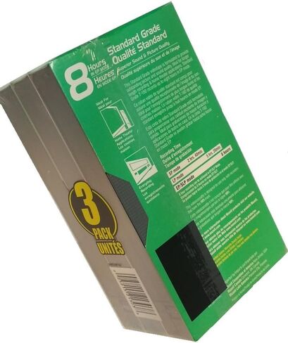 Maxell 213030 VHS T160 Standard Grade - 3 Pack in Saudi Arabia
