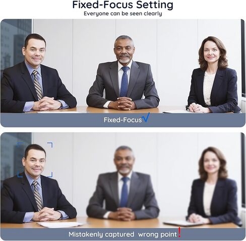 AIRHUG Webcam with Conference Speaker and Microphone,1080p Video Conference Camera, All-in-one Camera with 4 Microphones in Kuwait