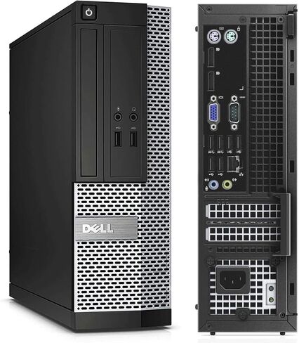 Dell OptiPlex Computer Desktop PC, Intel Core i5-3rd, 16GB RAM, 1TB HDD, MTG New 22 inch LED Monitor, RGB Speaker and Keyboard Mouse, WiFi, Windows 10 Pro (Renewed) in Saudi Arabia