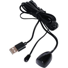 USB Powered IR Repeater Cable, All in One Infrared Remote Control Extender with Signal Receiver Emitter Single Transmitter Wire Cord System Kit in Saudi Arabia