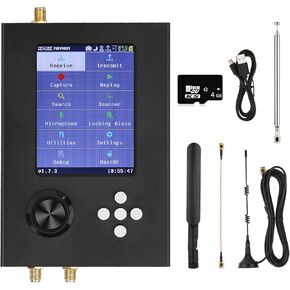 Portapack H2, 3.2in TFT Screen Professional Radios Transceiver 1MHz-6GHz, Capture Replay for Communication SDR Radio, 3.5mm Audio Jack USB Charge,Built-in Speaker in Kuwait