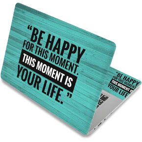 Laptop Skin Sticker Decal,12" 13" 13.3" 14" 15" 15.4" 15.6 inch Laptop Skin Sticker Cover Art Decal Protector Notebook PC (Green Flowers)