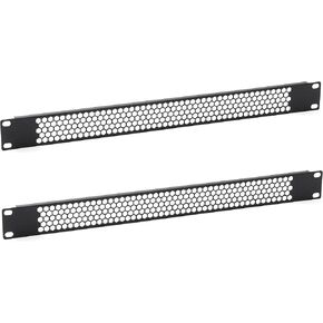 2PCS 1U Blank Rack Mount Panel Spacer with Venting for 19 '' Server Rack Enclosure for Network Cabinet