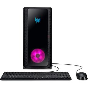 كمبيوتر مكتبي للألعاب Acer Predator Orion 3000 PO3-650-UB91 الجيل الثالث عشر Intel Core i5-13400F 10-Core NVIDIA GeForce RTX 3050 16GB DDR5 1TB PCIe Gen 4 SSD Intel Wi-Fi 6E لوحة مفاتيح وماوس in Kuwait