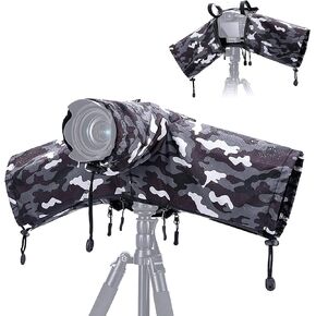 JJC Camera Rain Cover for Camera with Lens Below 9.1", Nylon Material in Kuwait