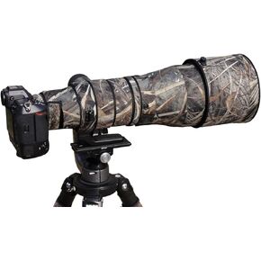 ROLANPRO Waterproof Lens Camouflage Cover for Nikon Z 600mm F4 TC VR S Rain Coat Lens Protective Sleeve Guns Case-#9 Classical Grass Waterproof