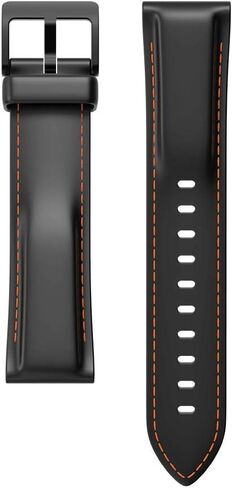 Ticwatch Pro 3 Ultra GPS/Pro 3 GPS/Pro 4G/ S2/E2 Original Watch Band Pro 22mm width silicone watch band, Pro 3 GPS/Ultra GPS replacement band (Black) in Kuwait