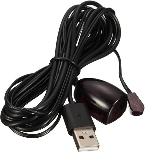 HOUSON USB Powered IR Repeater Cable, All in One Infrared Remote Control Extender with Signal Receiver Emitter Single Transmitter Wire Cord System Kit in Saudi Arabia