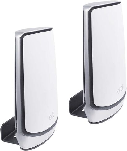 Wall Mount Bracket for NETGEAR Orbi Tri-Band Mesh WiFi 6 System RBS850,RBK852,RBK853,RBS750,RBS751,RBK752,RBK753,AX4200,AX5700,AX6000,Router Wall Mount for NETGEAR Orbi WiFi 6 Router-2PACK in Kuwait