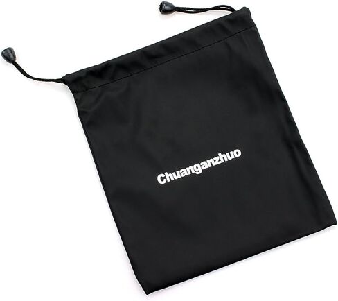 محرك أقراص DVD خارجي، محرك أقراص مضغوطة خارجي Chuanganzhuo USB 2.0 نحيف محمول ومشغل DVD-ROM للكمبيوتر المحمول والكمبيوتر المكتبي لأجهزة Mac Windows 2000/XP/Vista/7/8/10 وحقيبة حقيبة مقاومة للغبار، أسود in Kuwait
