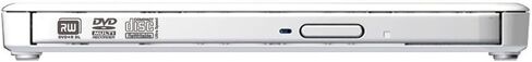 Transcend 8K Extra Slim Portable DVD Writer Optical Drive (TS8XDVDS-K) | Ultra-slim, sleek design in Kuwait