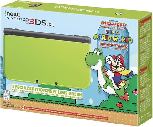 Nintendo New 3DS XL - Lime Green Super Mario World Edition (Renewed) in Saudi Arabia