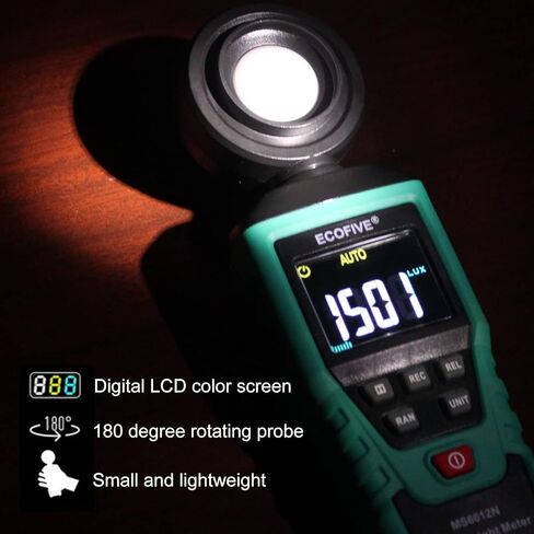 Labloot Ecofive MS6612N Brightness Meter Portable Luminance Meter Illuminance Digital Detector Tester in Kuwait