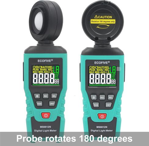 Labloot Ecofive MS6612N Brightness Meter Portable Luminance Meter Illuminance Digital Detector Tester in Kuwait