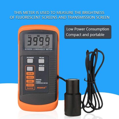 Screen Luminance Meter, SM208 Screen Brightness Meter Portable Luminance Meter with Mini Light Detector 0.01-39990 Cdm in Saudi Arabia