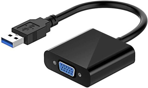 محول axGear USB 3.0 إلى VGA محول فيديو خارجي، بطاقة رسومات متعددة الشاشات in Saudi Arabia