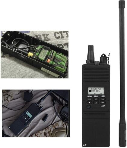 Tbest Dummy 2 Way Radio case Cosplay Prop Tactics Faux walkie Talkie Durable Plastic Dummy Radio Walkie Prop Walkie Prop Military Radio Prop in Saudi Arabia