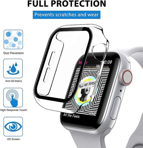LϟK 8 Pack for Apple Watch Series 10 Screen Protector 46mm- Self-Healing TPU Screen Protector, Anti Scratch 0 Bubble, HD Touch Sensitive, Upgrade Flexible Film for iWatch S10 46mm in Saudi Arabia