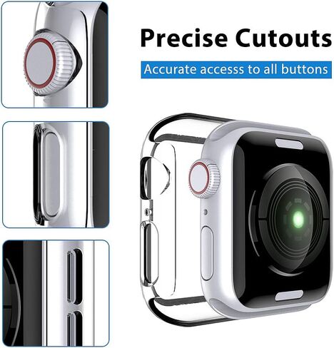 LϟK 8 Pack for Apple Watch Series 10 Screen Protector 46mm- Self-Healing TPU Screen Protector, Anti Scratch 0 Bubble, HD Touch Sensitive, Upgrade Flexible Film for iWatch S10 46mm in Saudi Arabia