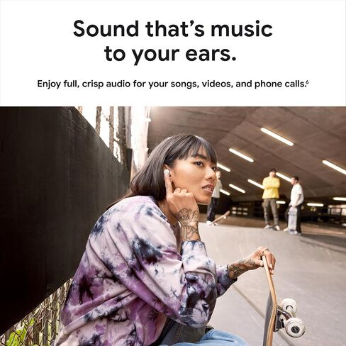 Google Pixel Buds A-Series - سماعات أذن لاسلكية - سماعات رأس مزودة بتقنية البلوتوث - متوافقة مع Android - أبيض واضح in Saudi Arabia