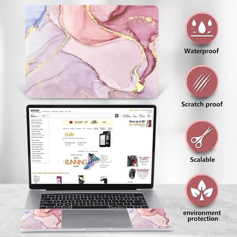 AIMSA Laptop Skin Sticker Decal, 12 13 13.3 14 15 15.4 15.6 inch Laptop Art Decal Protector Notebook Netbook PC 15.6" Universal Vinyl Cover, Flowers Plants in Kuwait