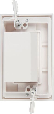 لوحة حائط كابل ذات جهد منخفض مجوفة من نقطة المشتري، منفذ سهل التركيب لإخفاء وتمرير أسلاك التكنولوجيا من خلال HDMI والتلفزيون والفيديو والصوت والشبكة وأسلاك السماعات وغطاء خافي العيوب (عبوتان) in Kuwait