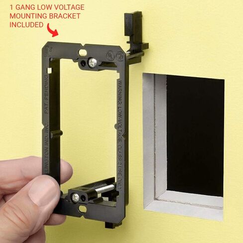 DIYTECH Premium 4 Speaker Wall Plate, Supports 4 Speaker Configurations, Screwless Design in Kuwait