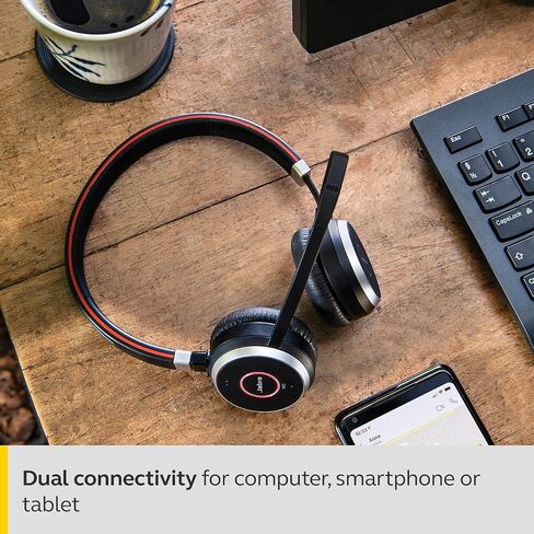 Jabra Evolve 65 With Charging Stand MS Stereo in Saudi Arabia