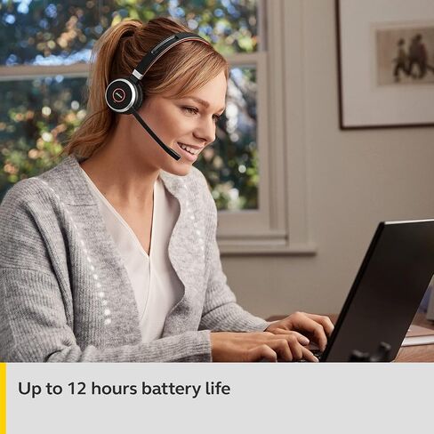 Jabra Evolve 65 With Charging Stand MS Stereo in Saudi Arabia