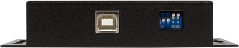 StarTech.com 1 Port Metal Industrial USB to RS422/RS485 Serial Adapter w/ Isolation (ICUSB422IS) Black in Kuwait