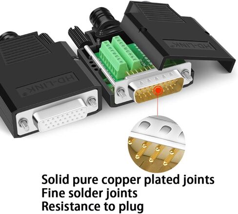 DB26 Solderfree Serial to 26 pin Terminal Thinner Male Adapter in Kuwait